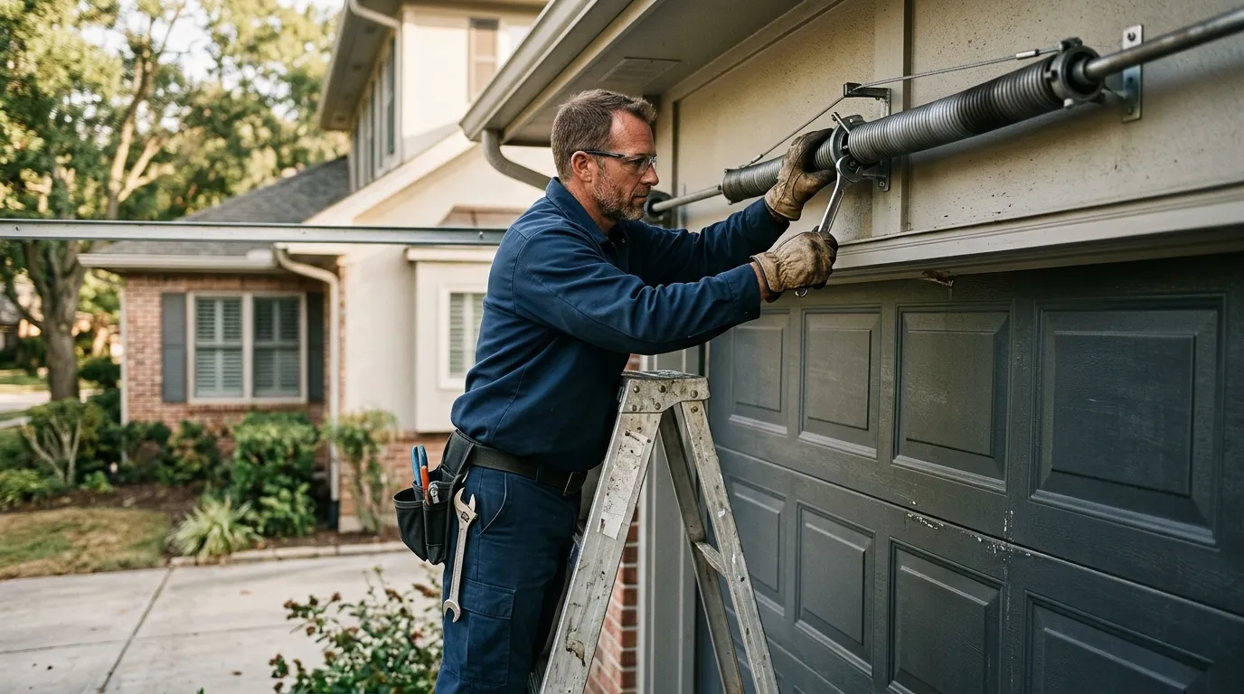 Commercial Garage Door Work in Weddington in Charlotte