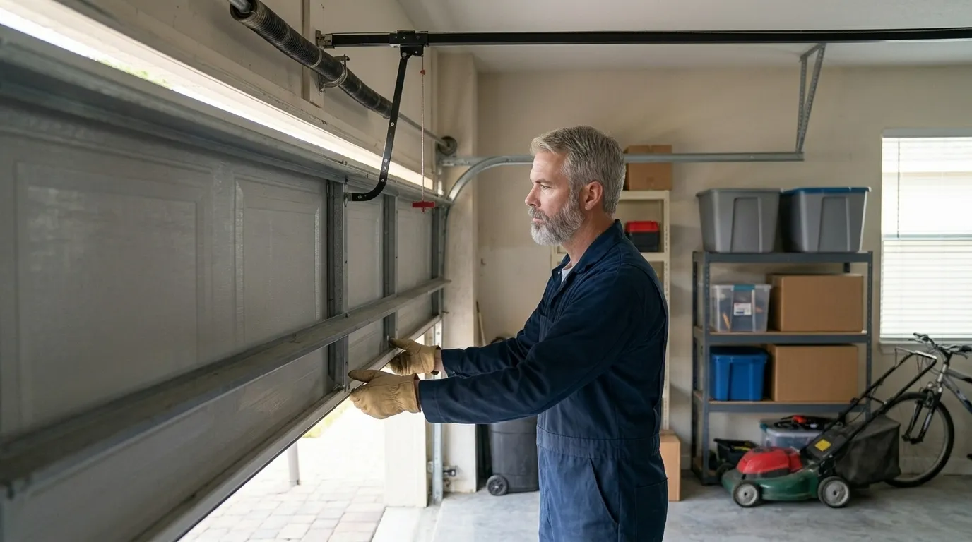 Garage Door Panel Replacement in Charlotte in Charlotte