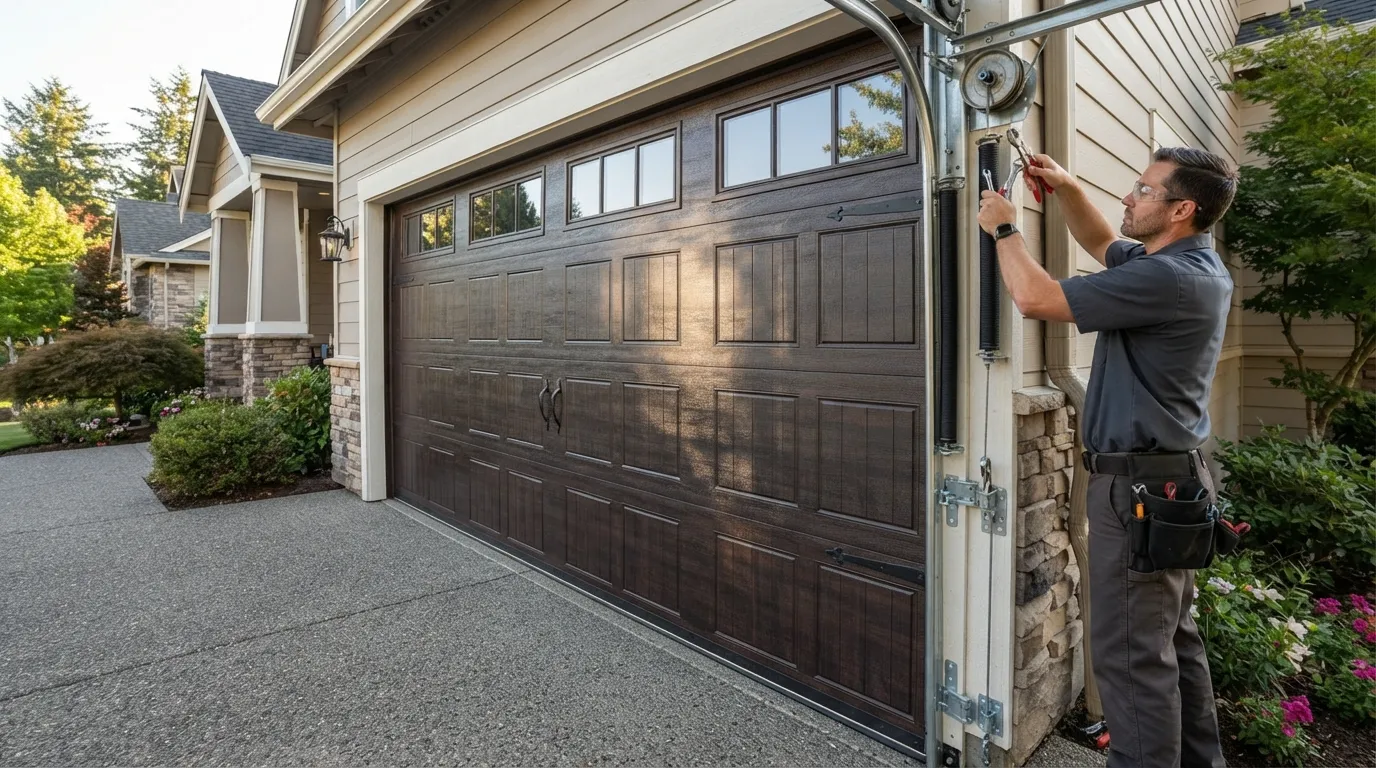 Garage Door Spring Repair, Charlotte NC in Charlotte