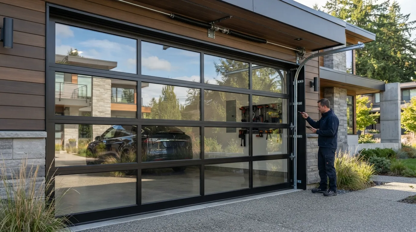 New Garage Door Installation for Mint Hill Homes in Charlotte