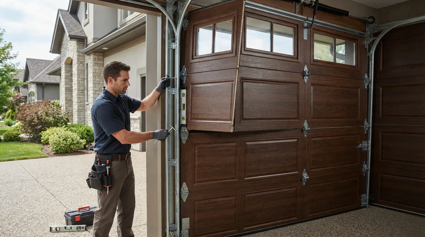 Panel Replacement for Harrisburg's 2000s Garage Doors in Charlotte