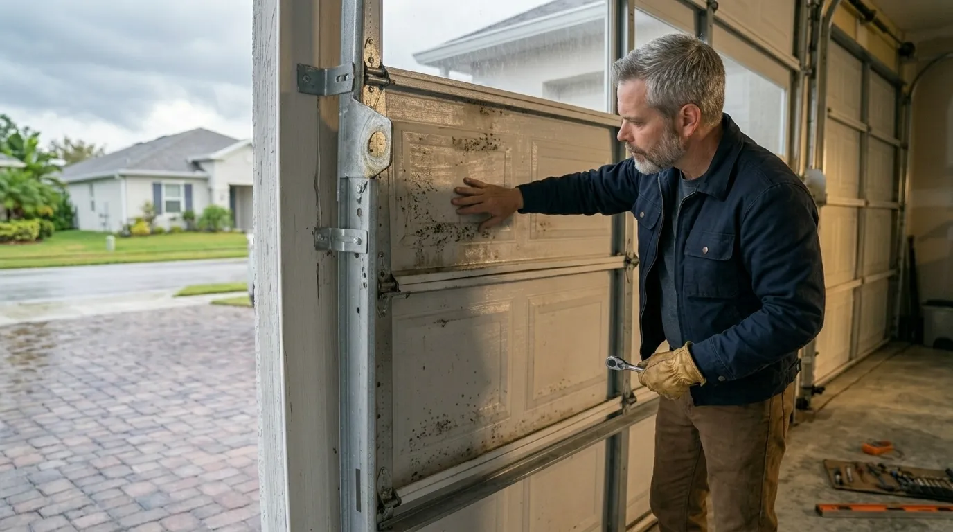 Panel Replacement for Weddington's Late-1990s Garage Doors in Charlotte